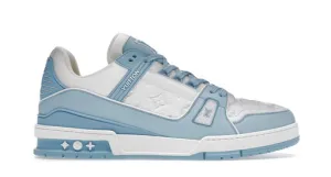 workout mode Torsional Stability System Louis Vuitton Trainer Low White Sky Blue