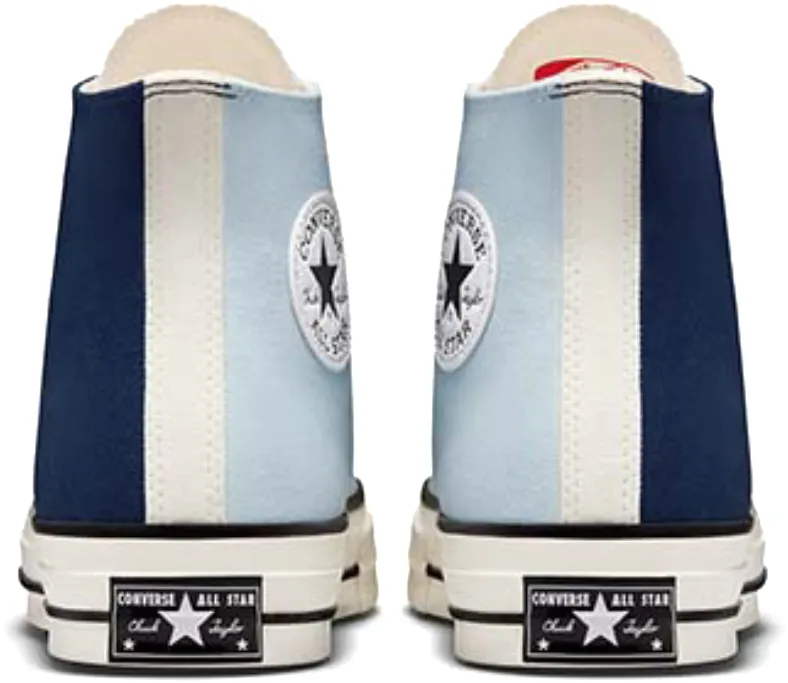 Converse Chuck Taylor All Star 1970s Hi Top Nautical Tri-Blocked Navy/Aqua Mist/Egret SoftSole School Ready