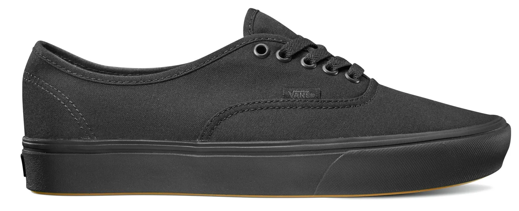 Vans Comfy Cush Authentic (Classic) Black/Black Smooth Surface Toe Padding