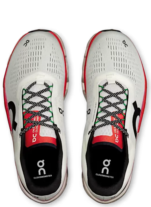 Shock Performance On Running Cloudmonster 2 Ivory Silver Red