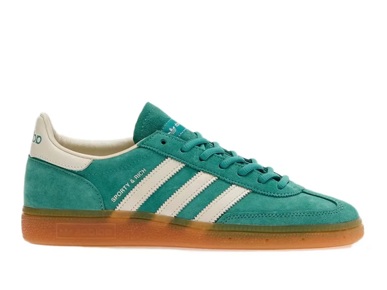 Adidas Handball Spezial Sporty & Rich Green Sleek lines