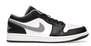 Jordan 1 Low Black White Grey Zip Up