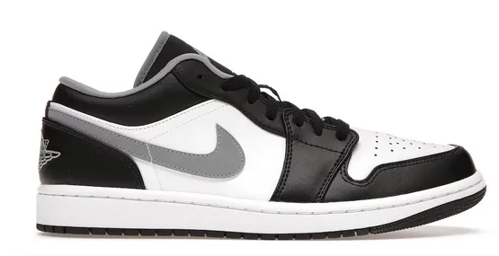 Jordan 1 Low Black White Grey Arch Support Construction