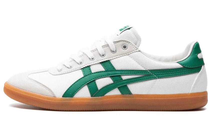 Onitsuka Tiger Tokuten White Green Modern Aesthetic Reinforced Eyelet Construction