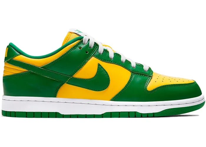 High Energy Return Sole OrthoticFriendly Nike Dunk Low Brazil (2020)