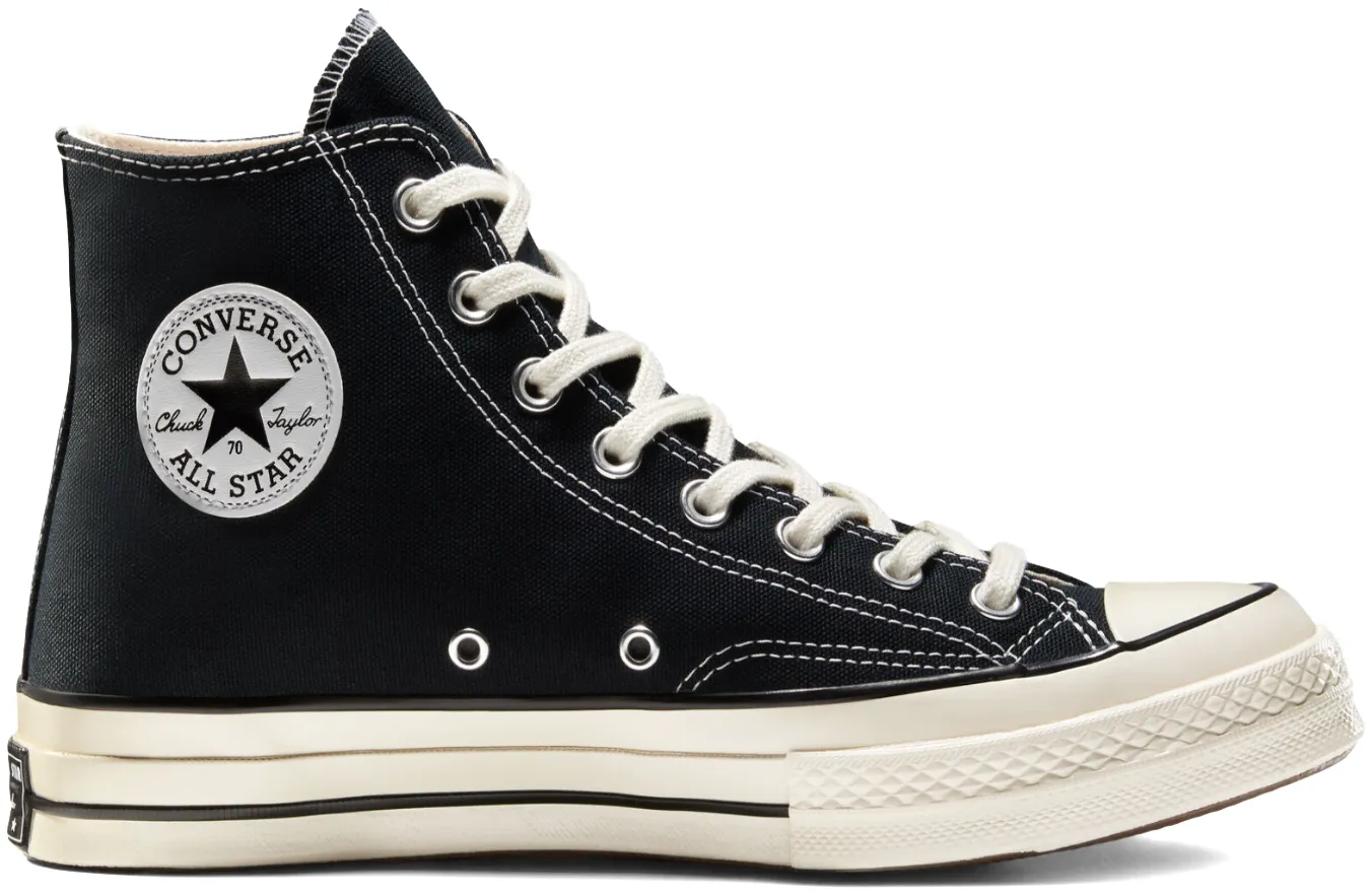 Converse Chuck Taylor All Star 70s Hi Top Black/Black/Egret Date night ModernDesign