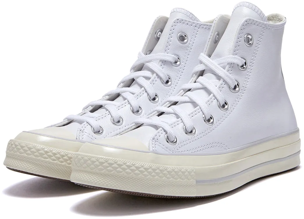 Break Walk Converse Chuck Taylor All Star 1970s Hi Top Leather White/Fossilized/Egret