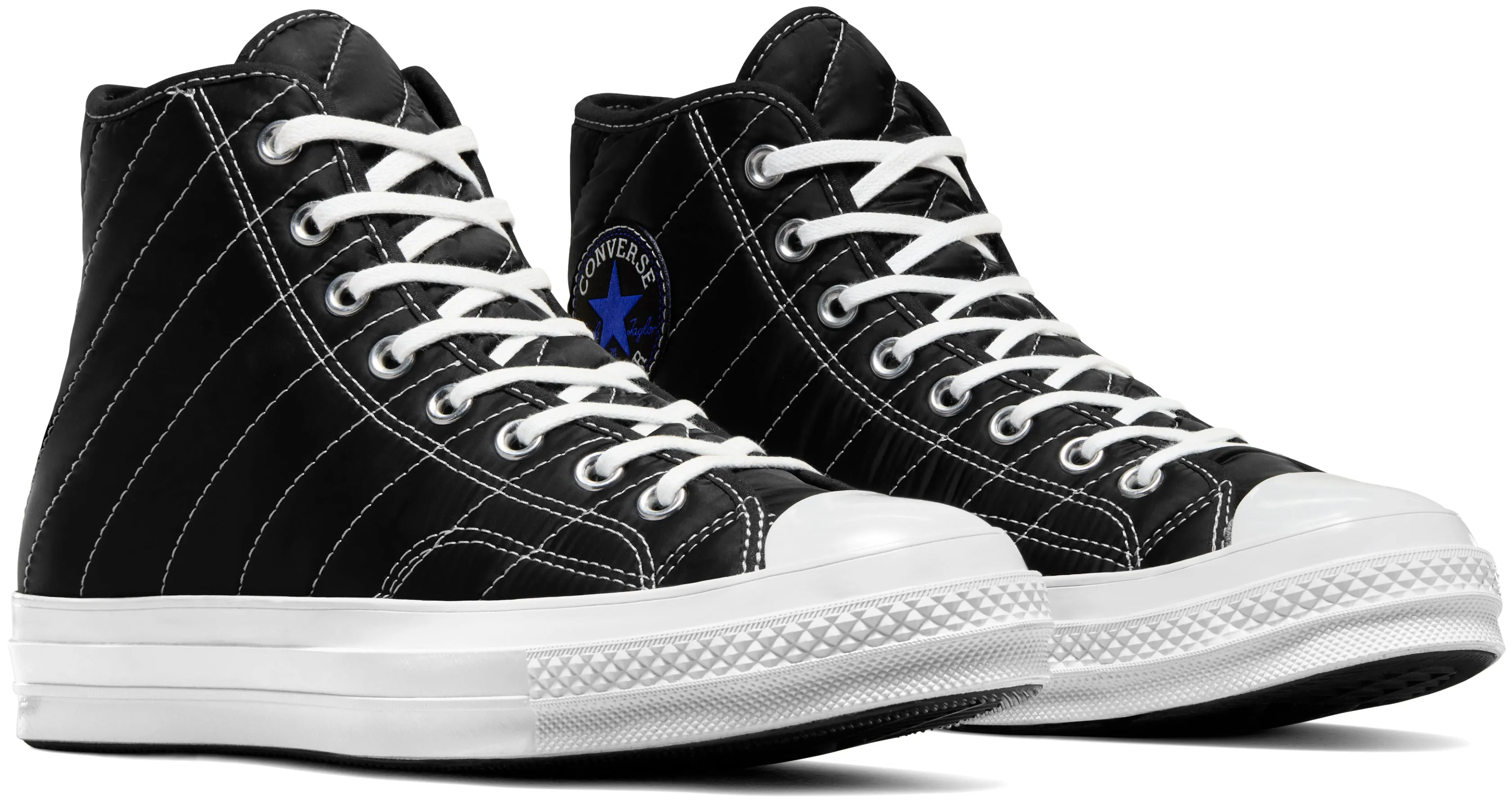 Slip Friendly Converse Chuck Taylor All Star 1970s Hi Top Puffy Black