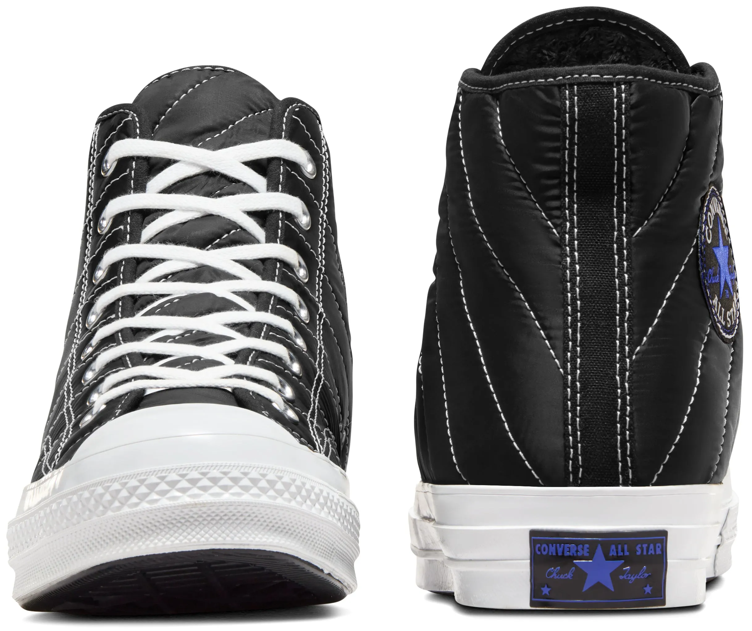 Converse Chuck Taylor All Star 1970s Hi Top Puffy Black Fashionable Step Tunnel Step
