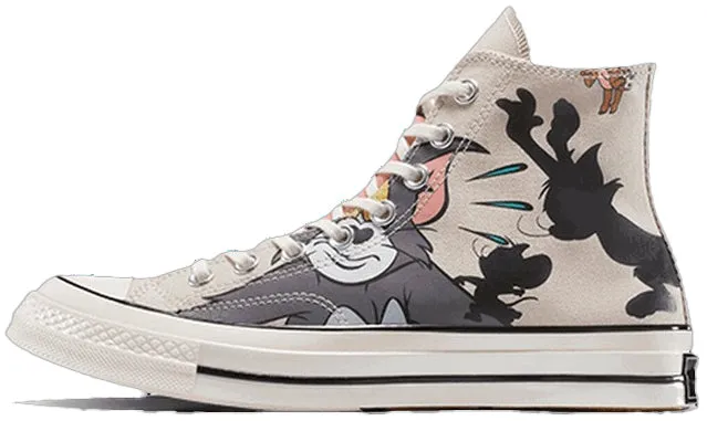 soft fit Converse Chuck Taylor All Star 1970s Hi Top Tom and Jerry Grey/Egret/Black
