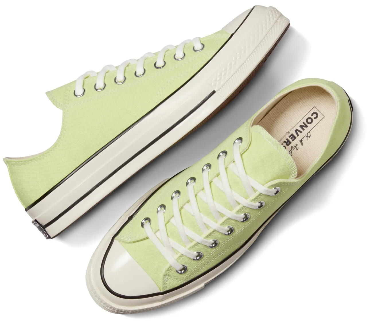 HeelCushion Converse Chuck Taylor All Star 1970s Low Top Citron This/Egret/Black