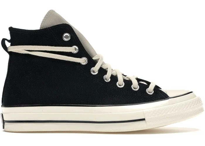 Microfiber Lining Non Marking Soles Converse Chuck Taylor All-Star 70s Hi Fear Of God Black Natural
