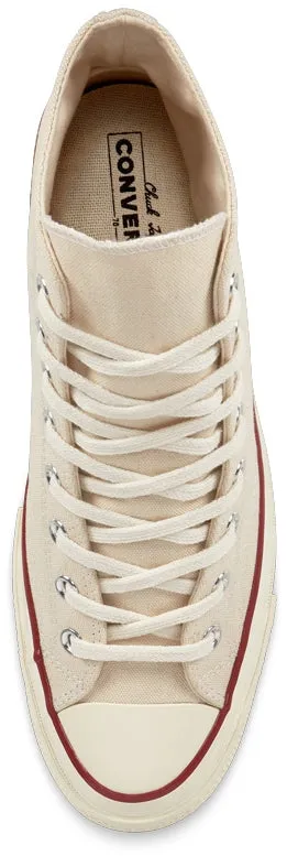 Farm Jog Open Walk Converse Chuck Taylor All Star 70s Hi Top Parchment/Garnet/Egret
