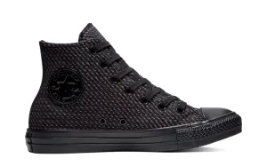Converse Chuck Taylor All Star Women's Hi Top Black/Black/Black Breathable mesh