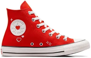 Converse Womens Chuck Taylor All Star Hi Top Fever Dream/Vintage White Air Cushioned Heel