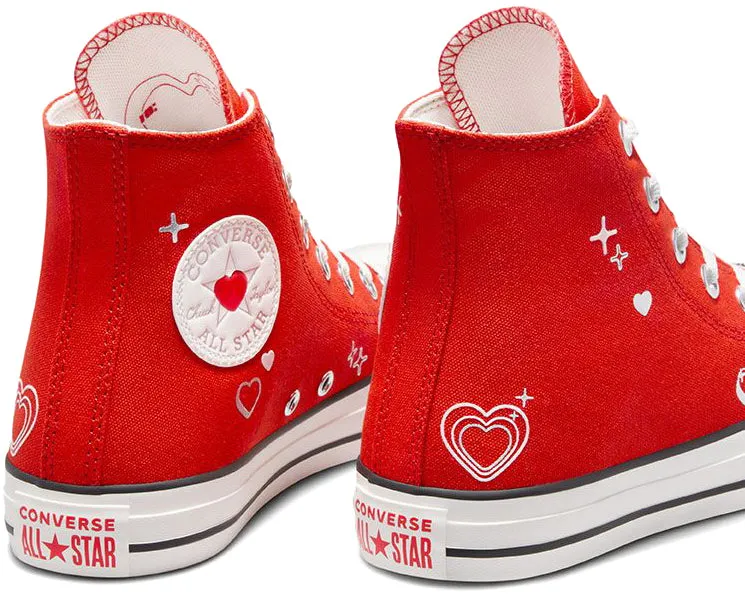 Converse Womens Chuck Taylor All Star Hi Top Fever Dream/Vintage White Waterproof Coating