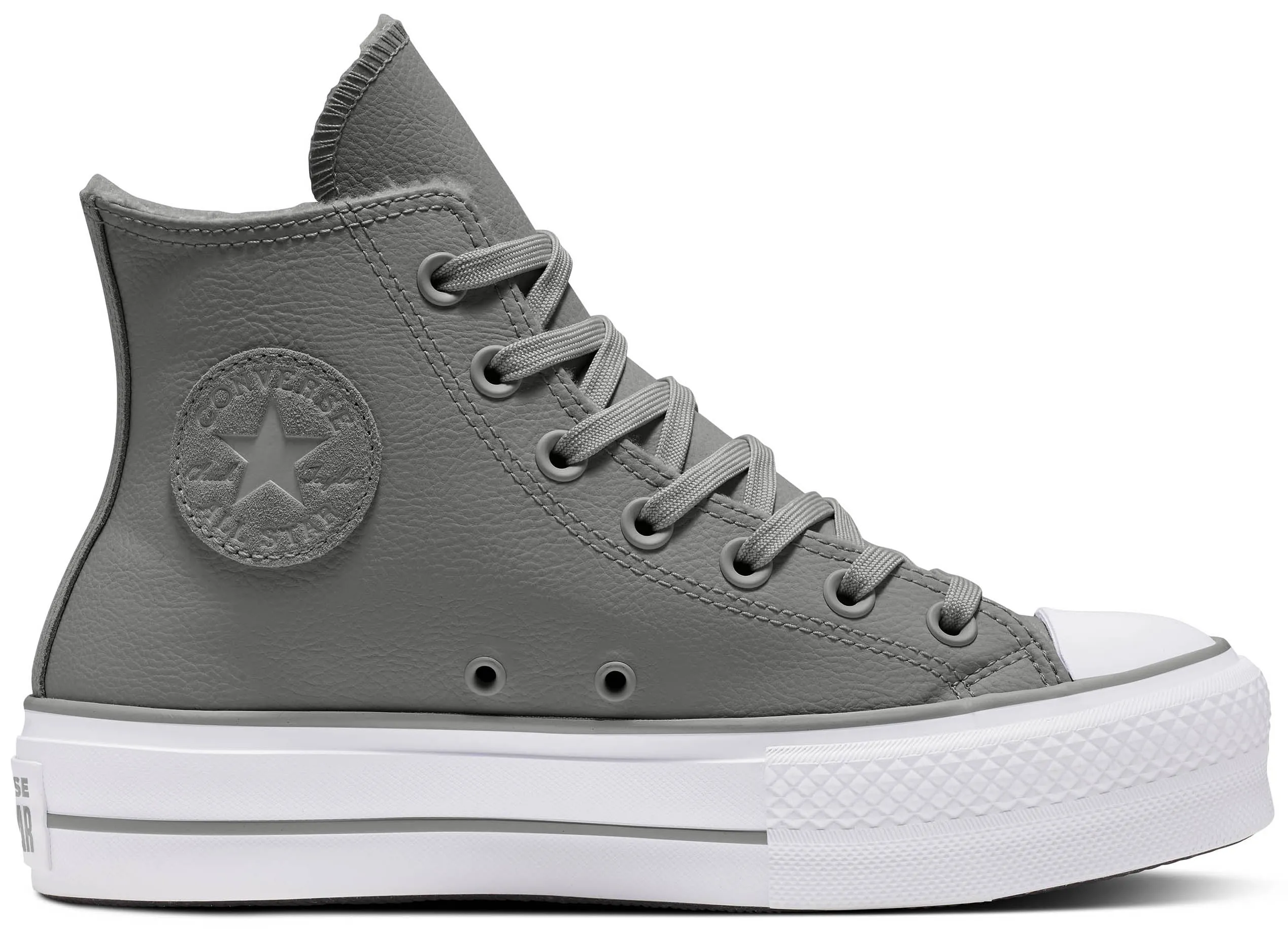 Converse Womens Chuck Taylor All Star Hi Top Lift Origin Story Bonded Seam Construction