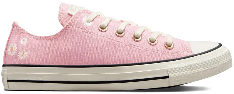 Retro-inspired cushioning Every Move Converse Womens Chuck Taylor All Star Low Top Sunrise Pink/Egret/Sunny Oasis