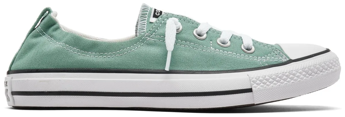 Blown Rubber Outsole Balance Walk Converse Womens Chuck Taylor All Star Shoreline Slip Herby/White/Black