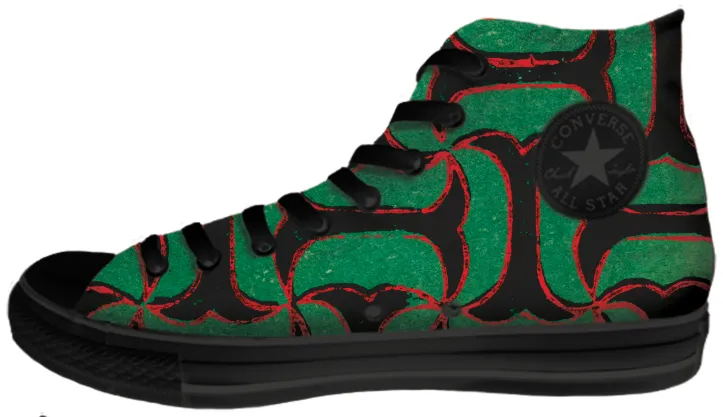 Baggins Original Hi Top Green Links Modern Fit