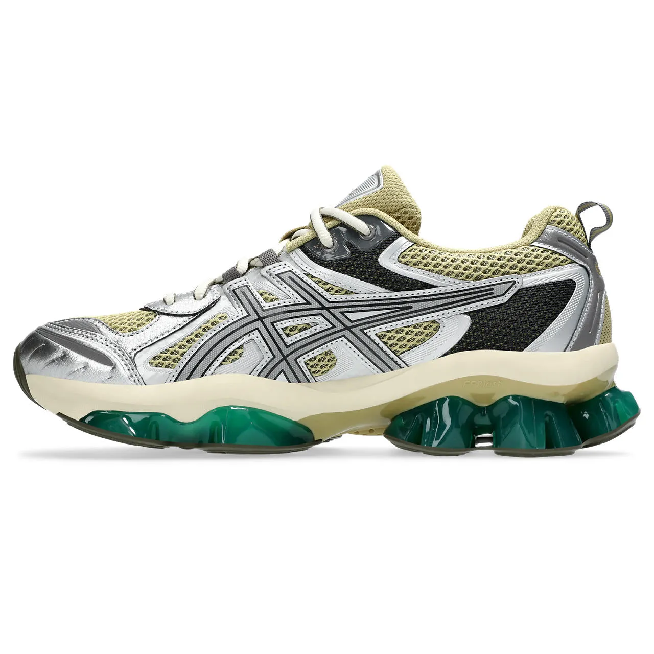 ASICS SPORTSTYLE GEL-QUANTUM KINETIC-SILVER KHAKI BEIGE Arch Care No Fuss Fit