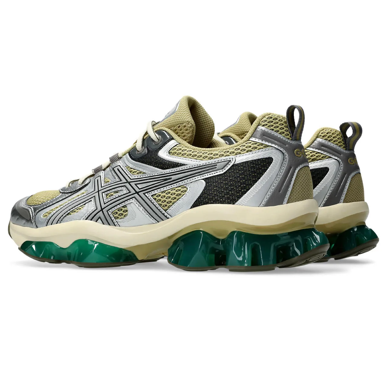 Urban Travel Trend Spot ASICS SPORTSTYLE GEL-QUANTUM KINETIC-SILVER KHAKI BEIGE