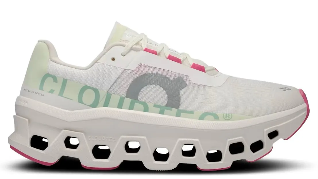 Structured grip On Running Cloudmonster White Lima (Women's)
