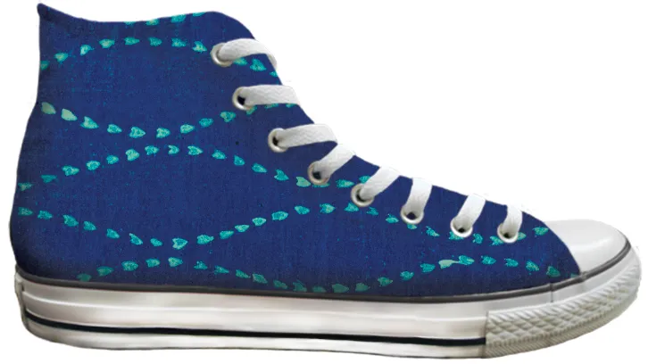 Baggins Original Hi Top Trailing Hearts Work Hike