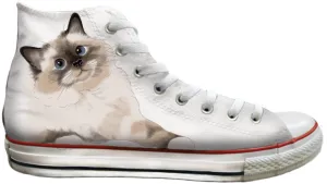 Comfort Heel Flexible Sole Baggins Original Hi Top Balinese Cat