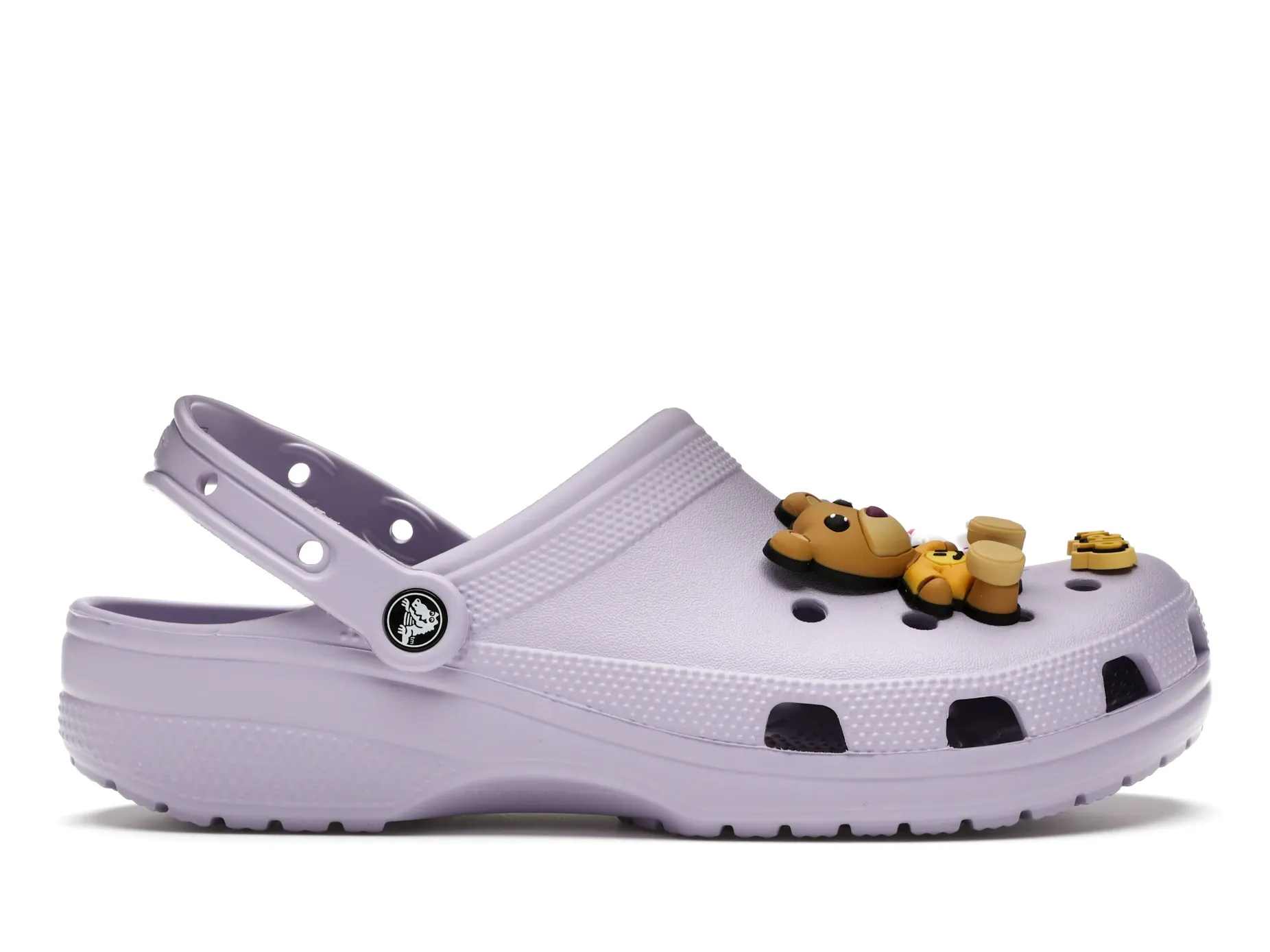 Crocs Classic Clog Justin Bieber with drew house 2 Lavender Abrasion Resistant Heel Easy Slip On