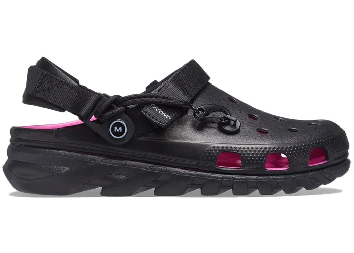 Rolling Gait Design Crocs Duet Max 2 Post Malone Black