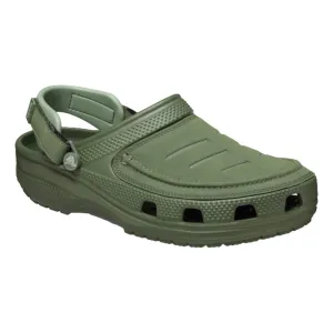 Ventilated CROCS MEN'S YUKON VISTA II LR CLOG-ARMY GREEN