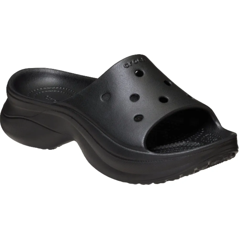Sleek Build Path Jog CROCS WOMEN'S BAE SLIDE-BLACK