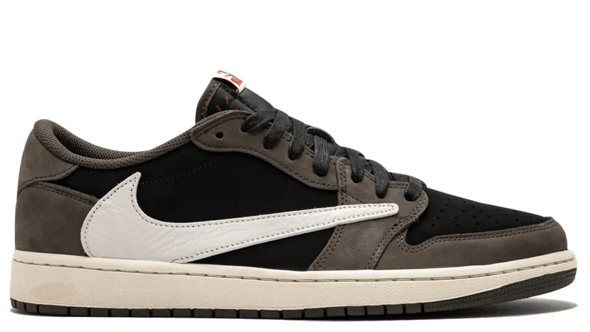 Lightness Simple Form Jordan 1 Low Travis Scott