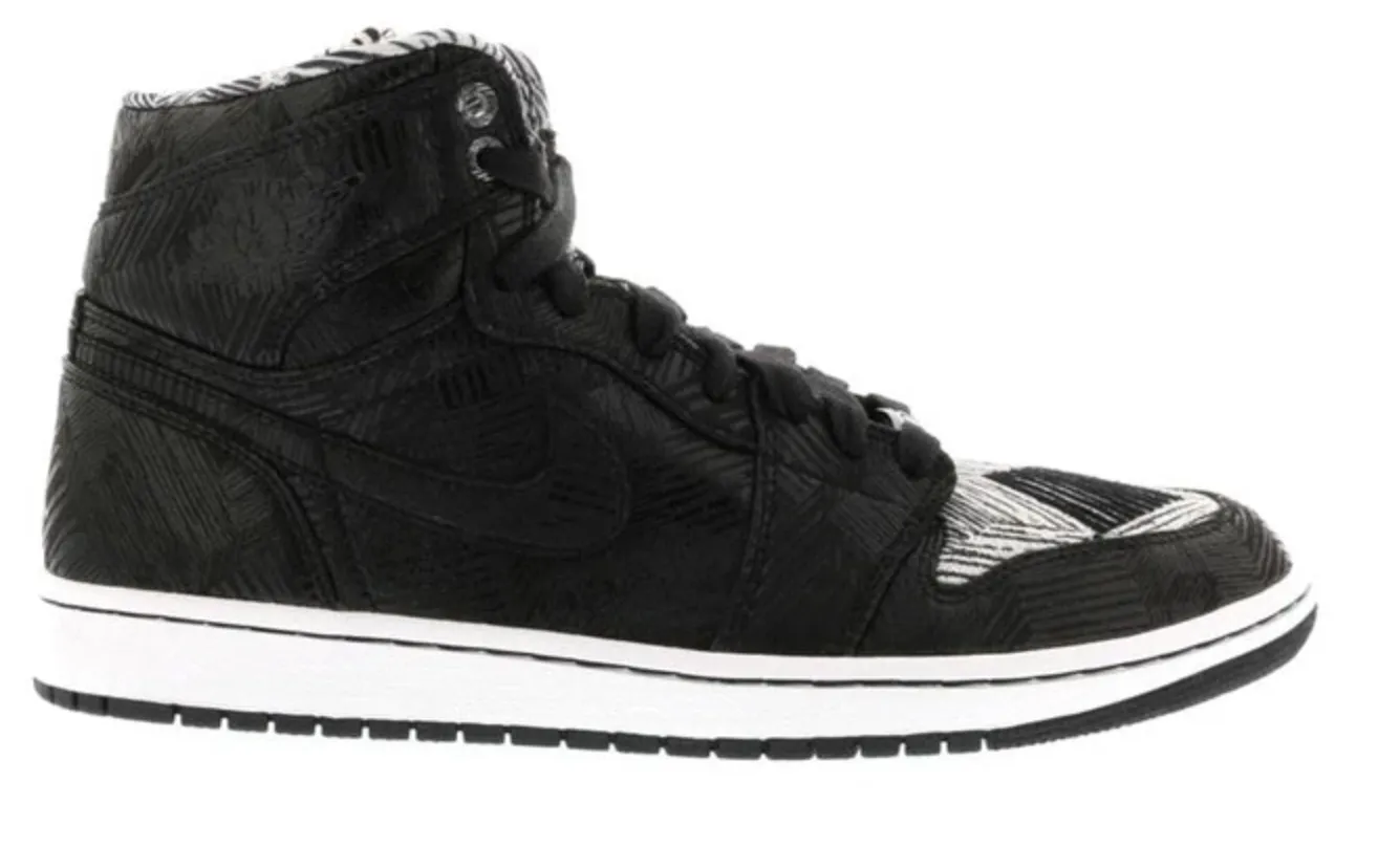 Jordan 1 Retro BHM 2015 Street Flex Versatile Footwear