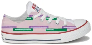 Modern Silhouette Baggins Original Low Top Pink Stripe