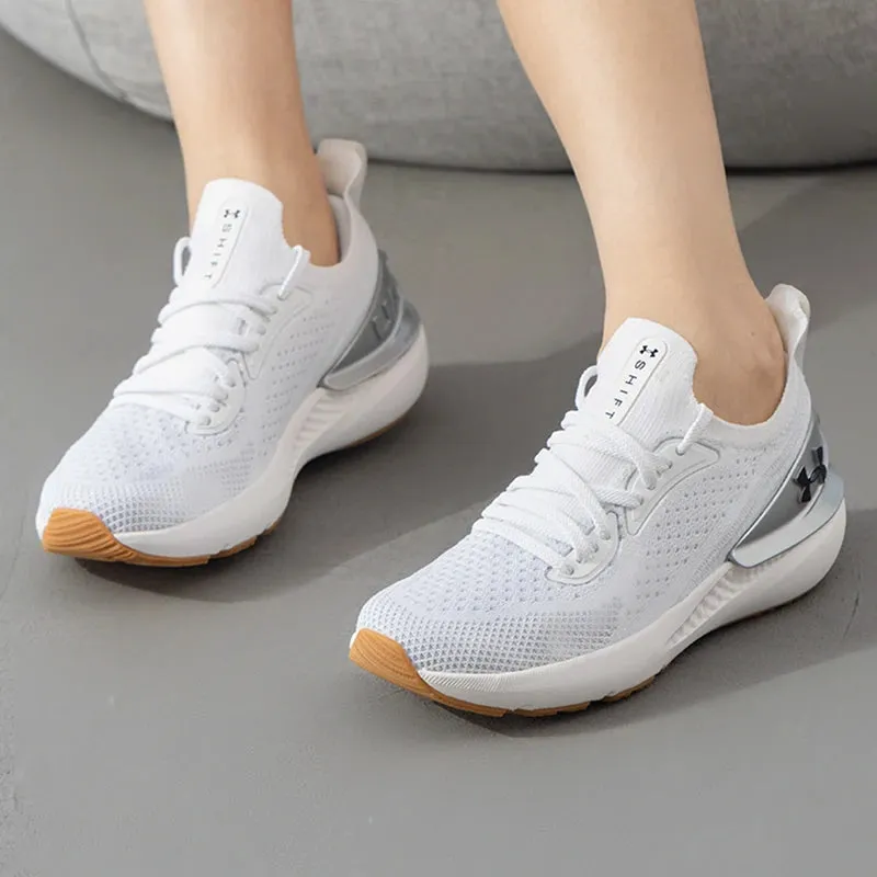Cushioned look Under Armour women's shoes new sports shoes simple comfortable sports shoes cushioned breathable running shoes 3027777-101