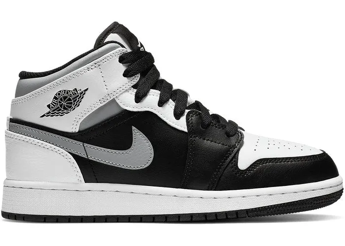 Jordan 1 Mid White Shadow (GS) Comfort Padding System Weather Resistant Coating