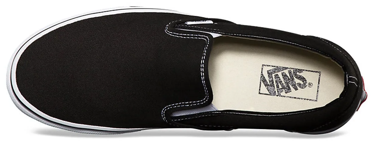 Simple Slip On Sleek Slip On Customizable Slip-On - Black
