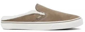 Comfy Foot Vans Classic Slip-On Mule (Cozy) Walnut/ Marshmallow Sherpa