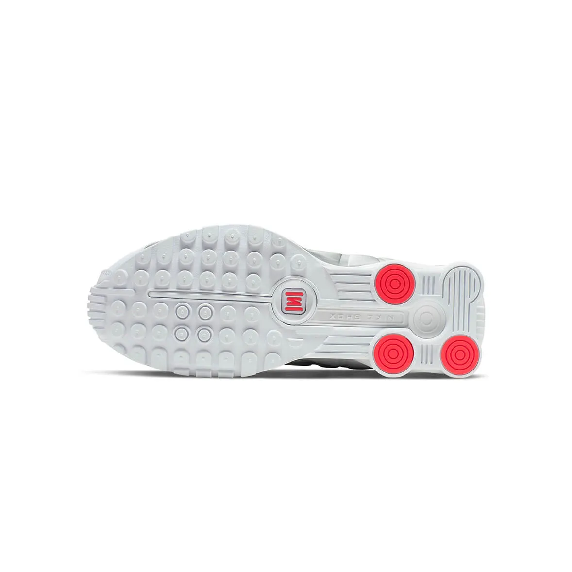 Daylong Glide Nike Shox R4 White and Metallic Silver