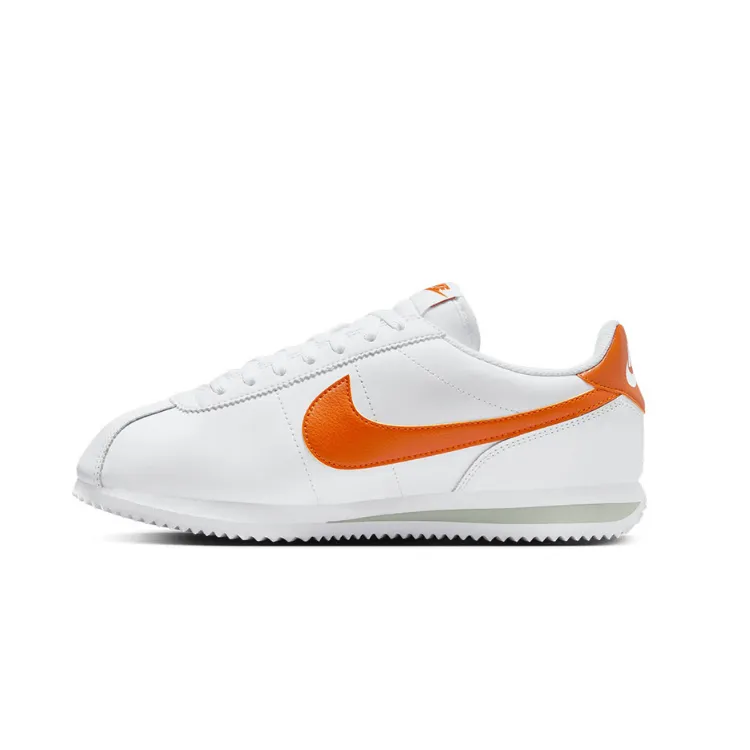 Free Step Nike Cortez White Campfire Orange