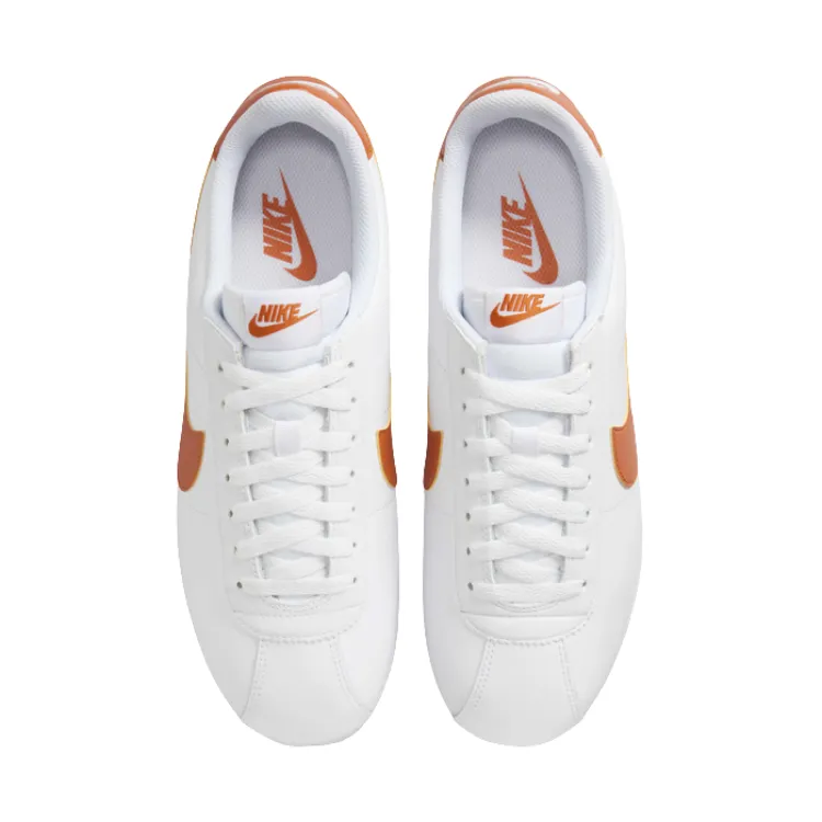 Daylong Step Nike Cortez White Campfire Orange