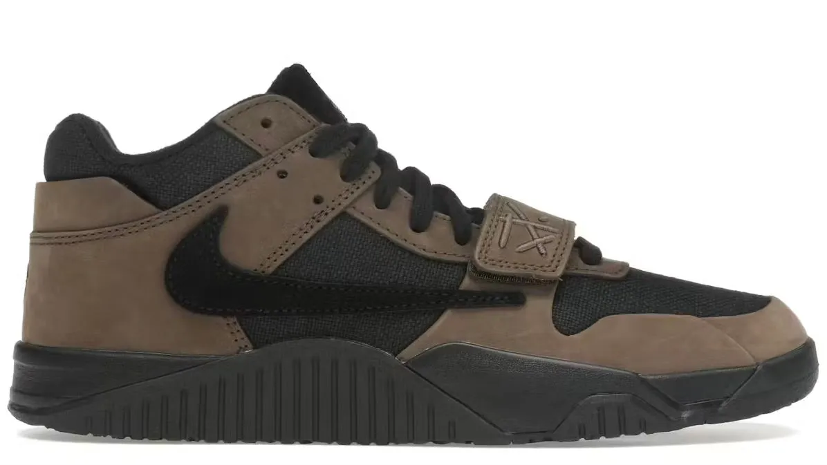 Jordan Jumpman Jack TR Travis Scott Dark Mocha Mobility Boost Rubber Traction Pattern