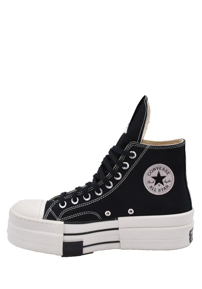 Stand Long RICK OWENS DRKSHDW x CONVERSE DC02CX954 A04R1 DBL DRKSTAR HI SNEAKERS BLACK