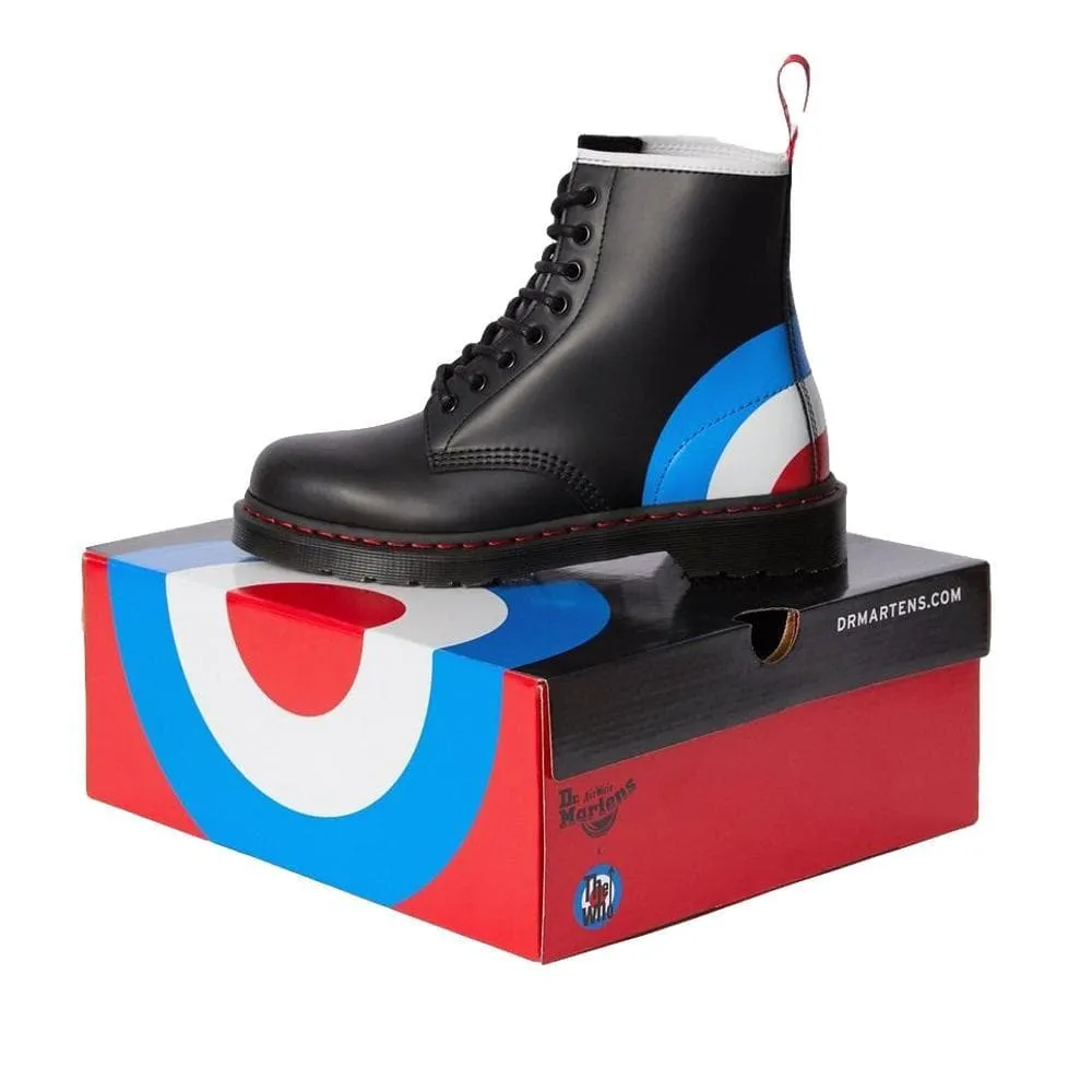 Bronze Warm synthetic material Dr. Martens COLLAB 1460 -BLACK