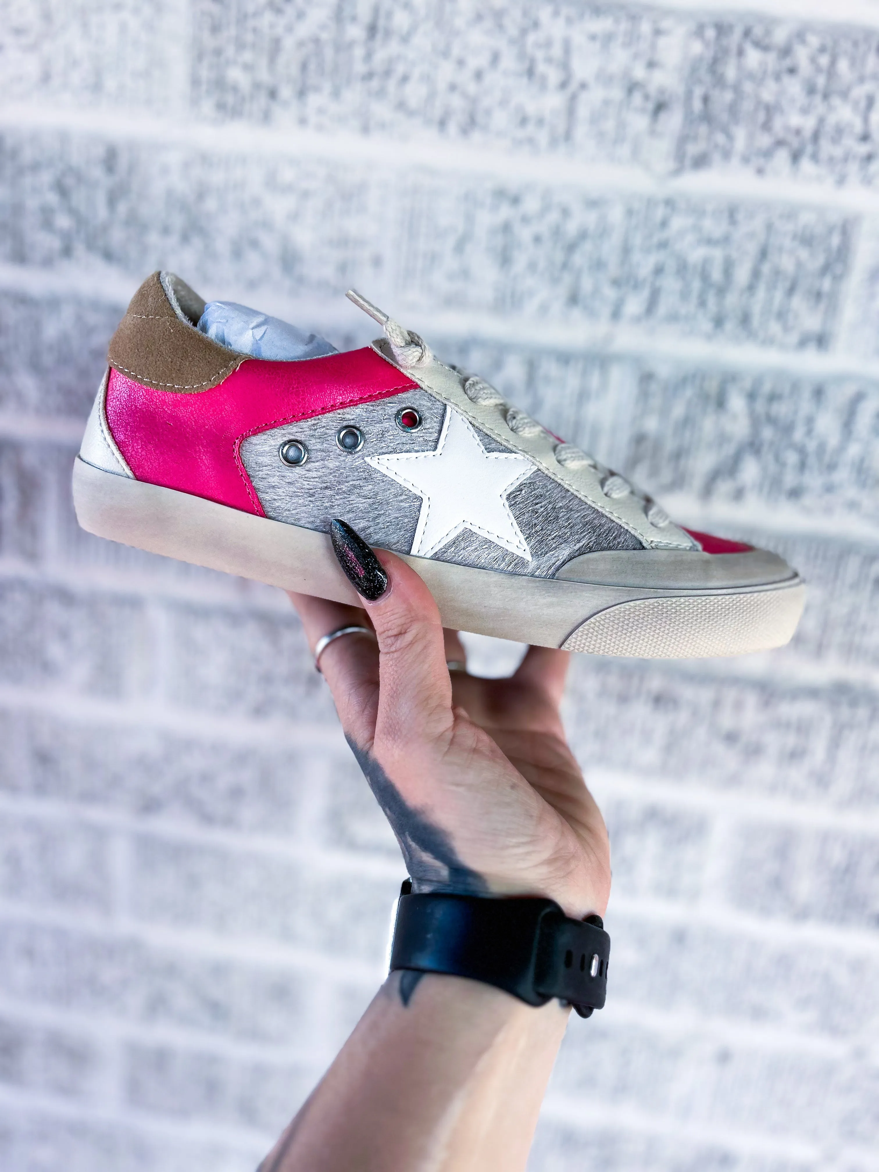 Jungle Path Haber Pink Sneaker