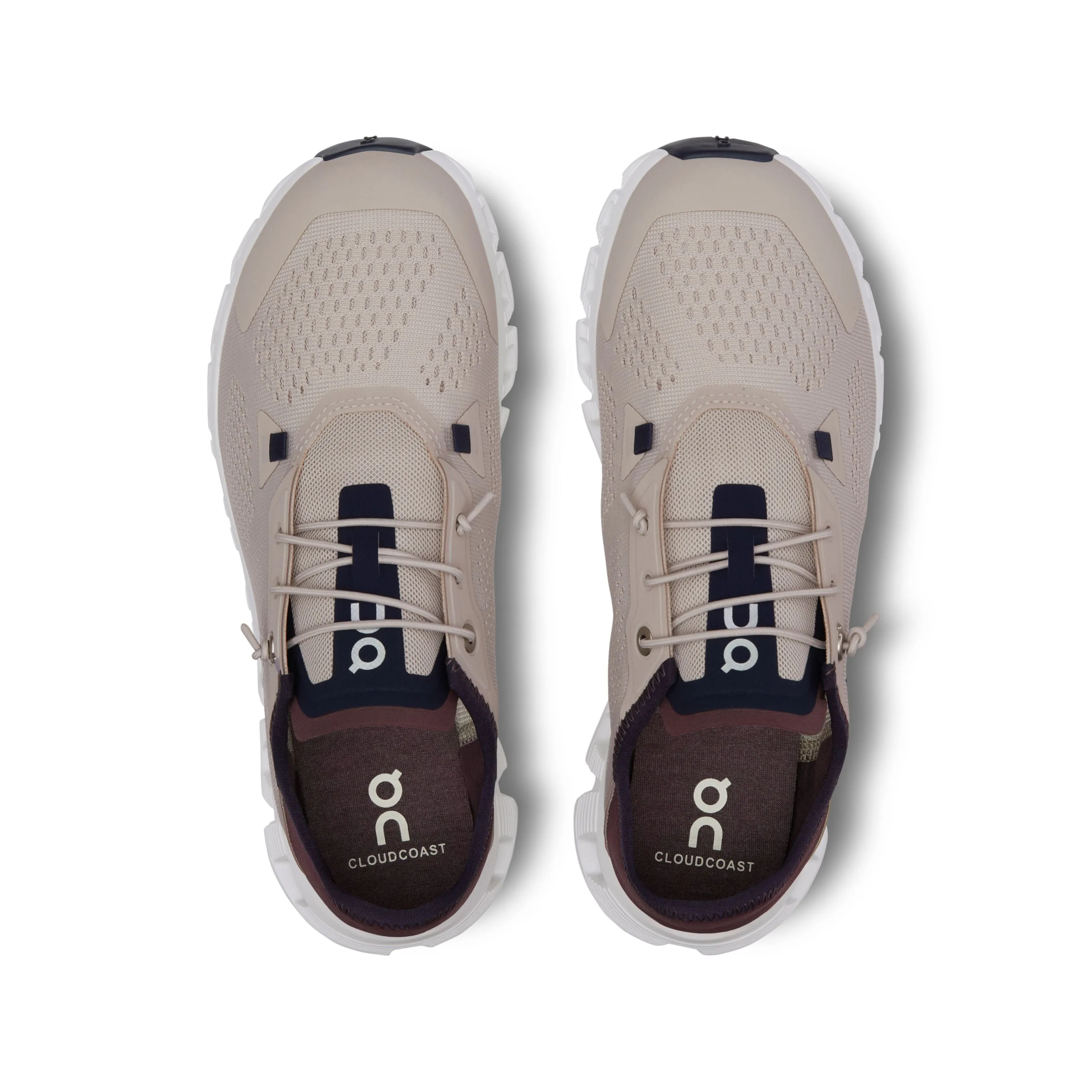 Reinforced Eyelet Durability On Running Cloud 5 Coast Sand Mulberry (w)