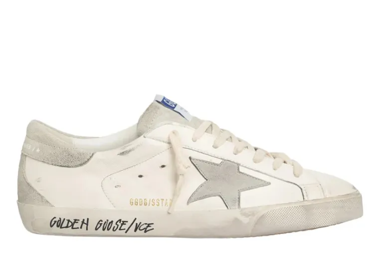 AllPurpose Golden Goose Super-Star White Ice Grey (M)