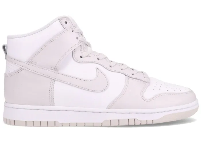 Velcro Closure Soft Layers Dunk High Retro White Vast Grey (2021)